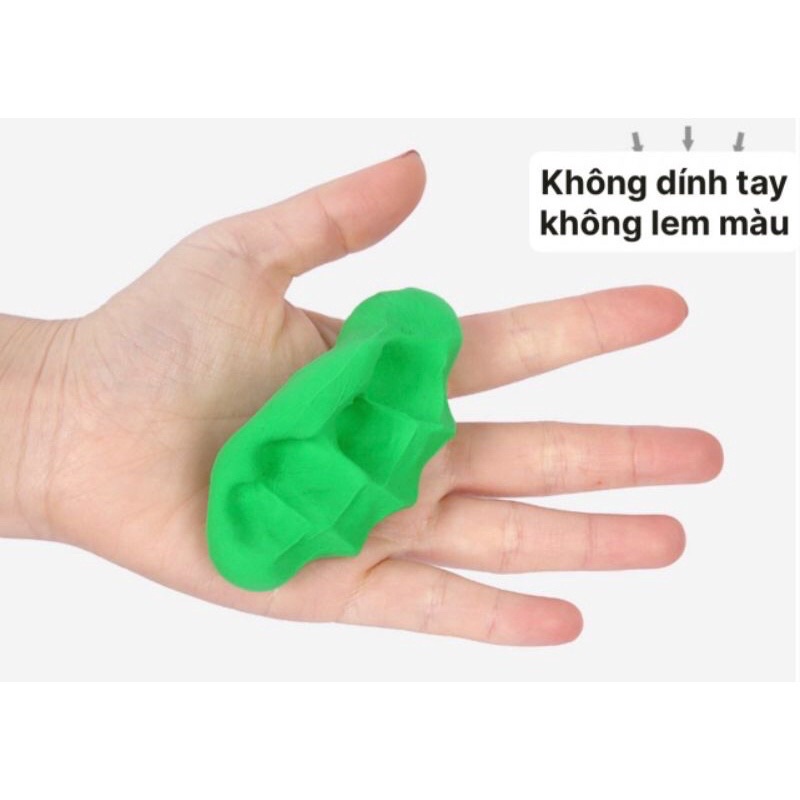 Bộ đồ chơi đắt nặn 36 màu kèm 60 khuôn + hộp đựng