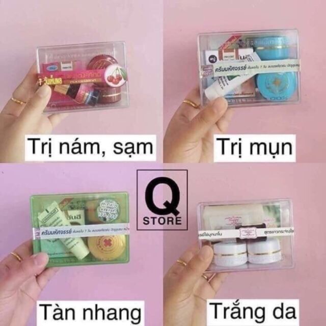Sét bộ xà phòng 5 sản phẩm