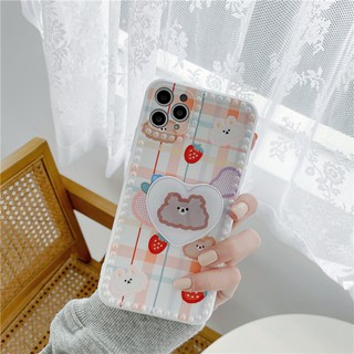 Ốp iPhone Gấu/ Thỏ Trắng iPhone 7Plus/8Plus/X/Xs Max/11/11 Pro/11 Pro Max - ốp iphone