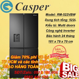 Tủ lạnh Casper Inverter 463 lít RM-522VBW