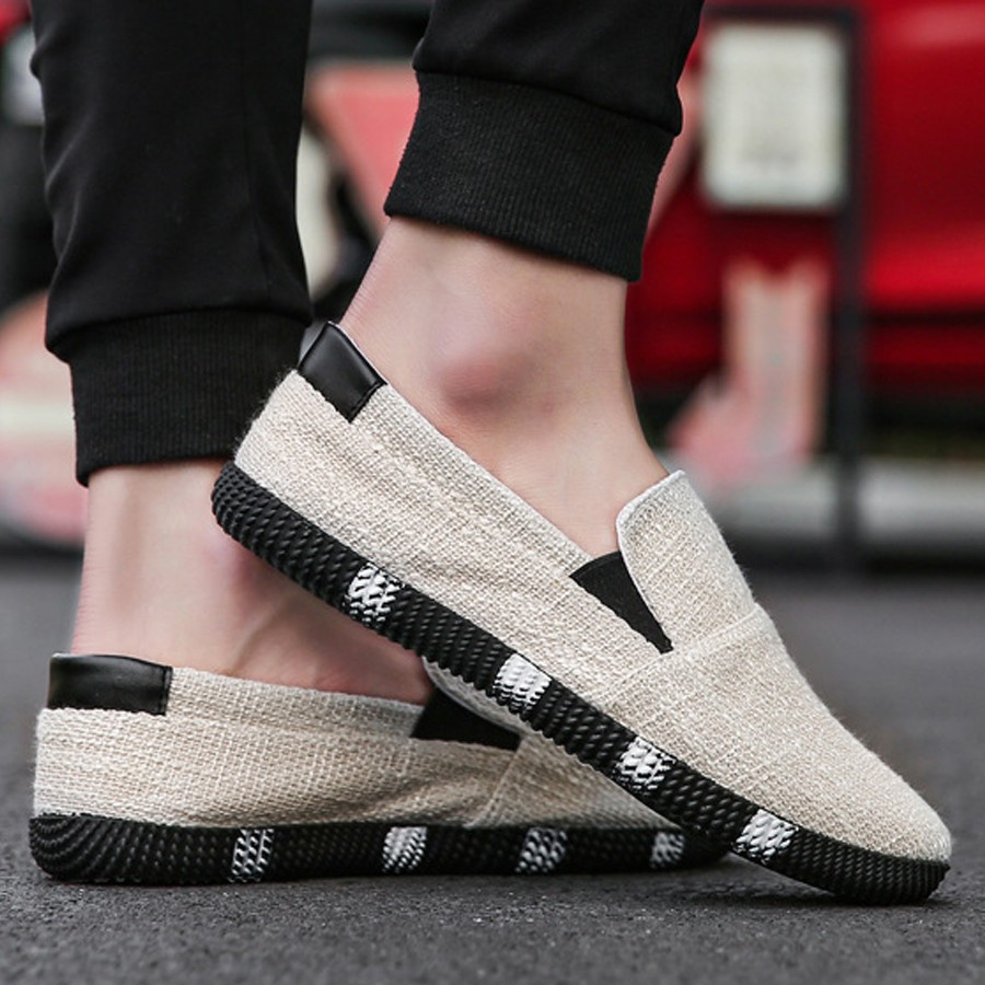 Giầy Lười Vải Nam phong cách HÀN QUỐC - Đẹp - Độc - Lạ | BigBuy360 - bigbuy360.vn