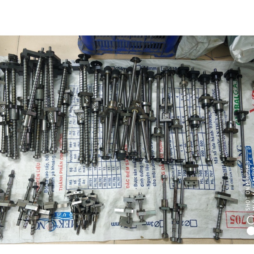 Vitme bi cũ size trung, hàng đẹp tháo máy công nghiệp