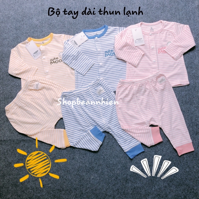 Bộ tay dài vải thun lạnh pettit ualarogo