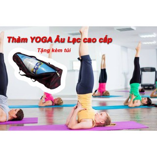 Thảm Yoga cao cấp Âu Lạc (Tặng túi đựng thảm )