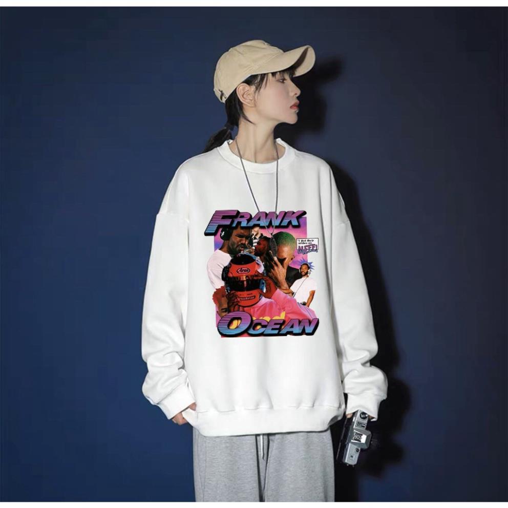 Áo nỉ Sweater Frank Ocean Full size Nam Nữ, Áo dài tay Form RỘNG CHUẨN Xu Hướng, Unisex - KKim Shop