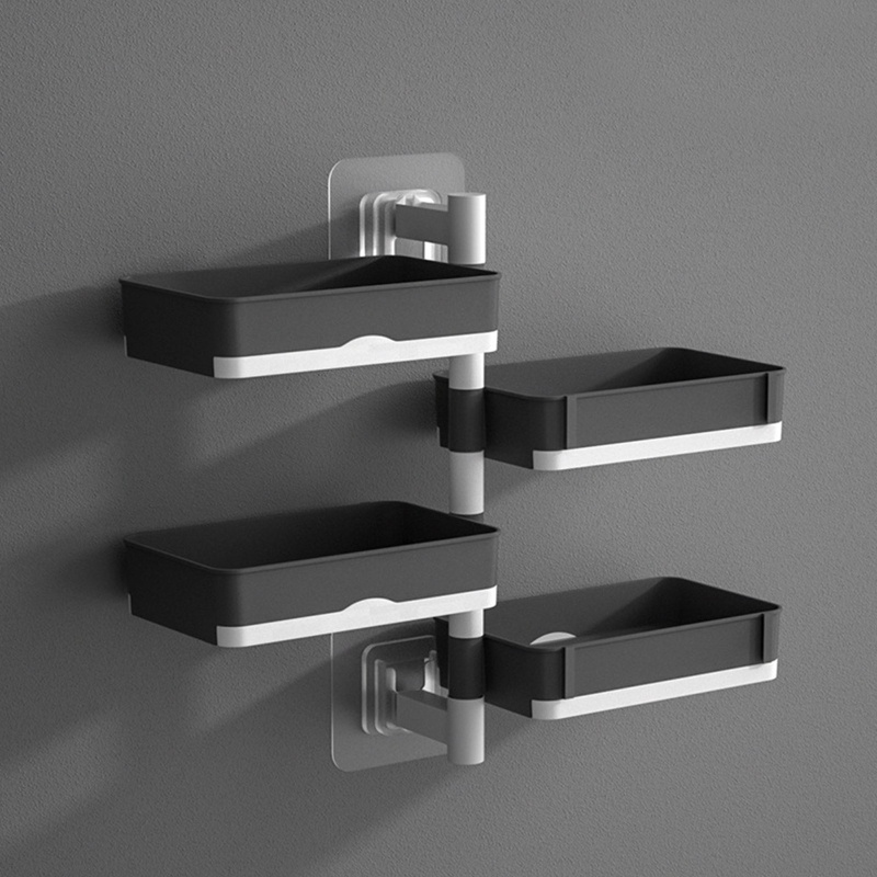 Giá Đỡ Xà Phòng 4 Tầng Xoay Được Đa Năng