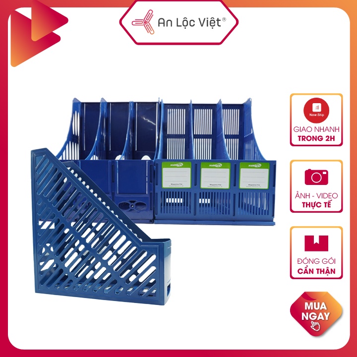 Khay đựng tài liệu A4 - Kệ rổ 1 ngăn - Kệ ráp nhựa 3 ngăn để bàn đựng tài liệu cực kỳ tiện dụng