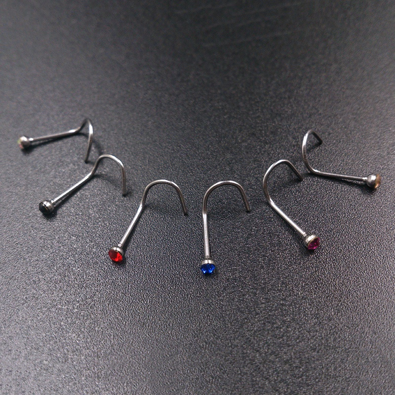 Bộ 6 Nhẫn Đeo Ngón Chân Đính Đá Nhiều Màu Sắc