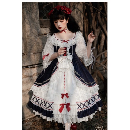 YAS0318-Váy Lolita Snow white