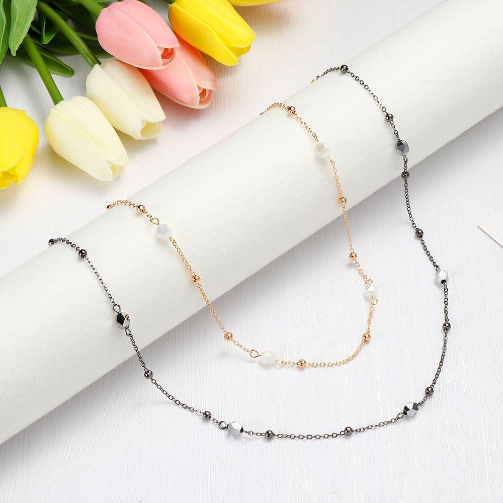 Dây Đeo Kính Bằng Kim Loại Cho Nam Nữ|Kính Đọc Sách Đính Hạt Thời Trang