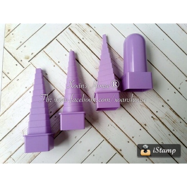 Bộ quilling, dụng cụ quilling tạo hình hoa  Border Buddy màu tím