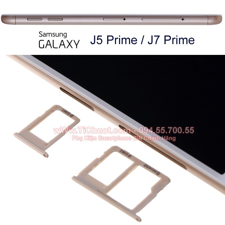 [Chính Hãng] Khay sim Samsung J5 Prime J7 Prime ZIN