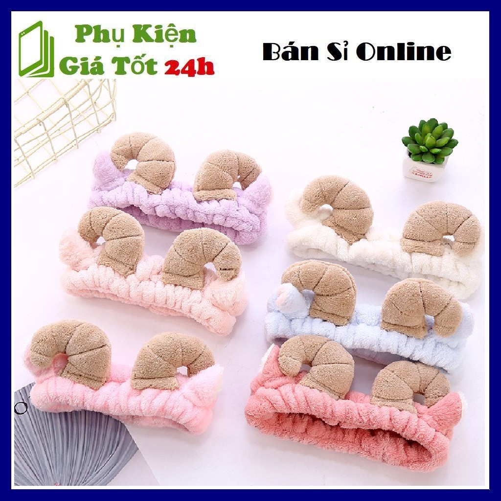 Băng Đô Cừu 3D Vải Nhung Mềm Mại