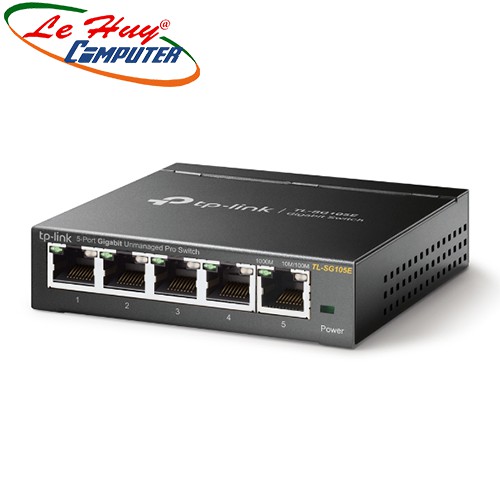 Thiết bị chia mạng TP-Link TL-SG105E 5-Port Gigabit Easy Smart