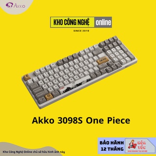 Bàn phím cơ AKKO 3098S One Piece (Hotswap / RGB / Foam tiêu âm / AKKO CS Jelly sw)