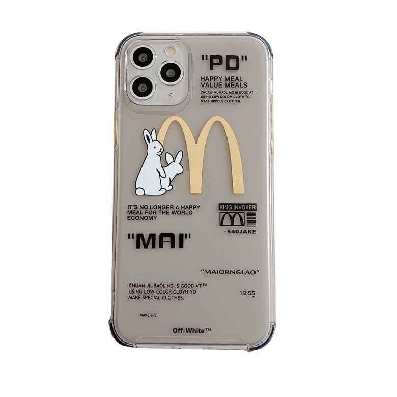 Ốp iphone Họa Tiết Thỏ Hoạt Hình tương thích iPhone 6s 6splus 7 7plus 8 8plus X XS XSMAX 11 12 Pro Max Plus Promax Plus-800