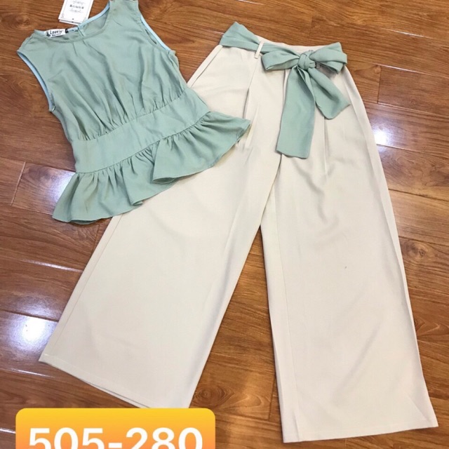 Set áo + quàn ống sớ