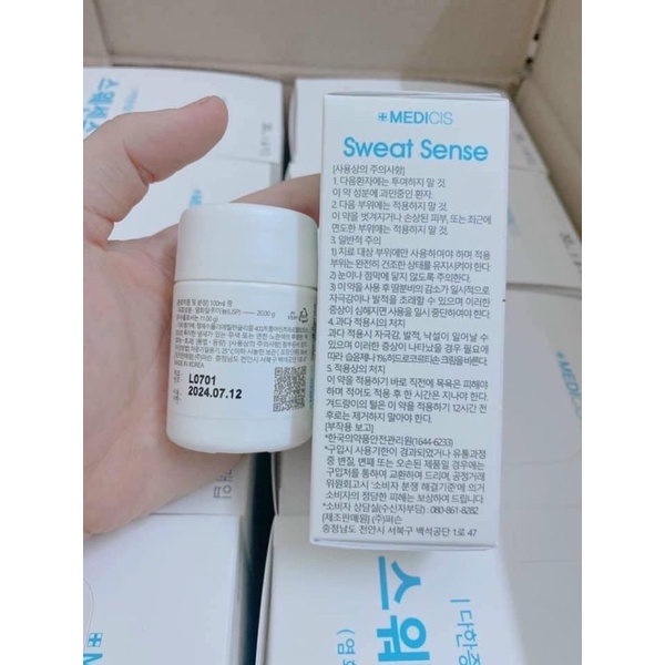 Lăn nách Hàn Quốc SWEAT SENSE - xua tan nỗi lo hôi nách, hôi chân