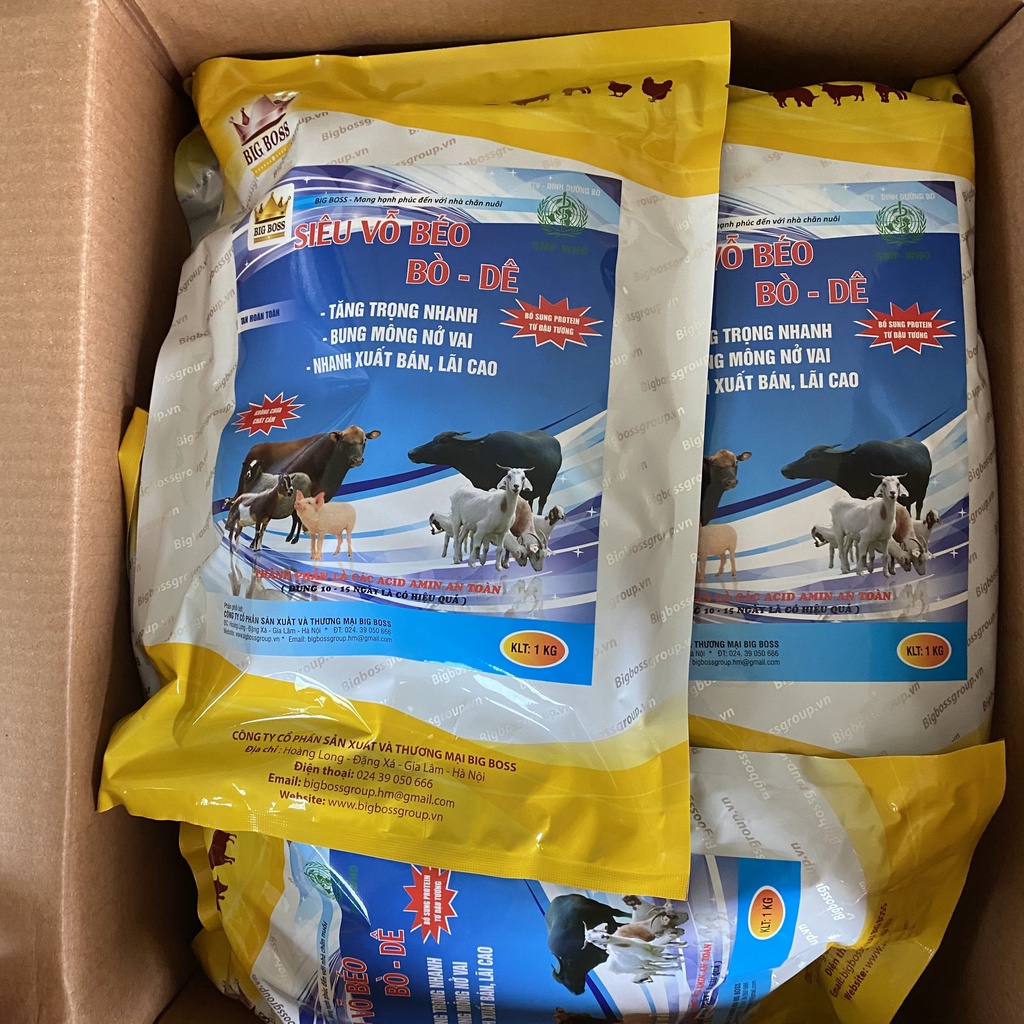 Siêu Vỗ Béo Bò Dê, Hàng Chuẩn Công Ty BigBoss