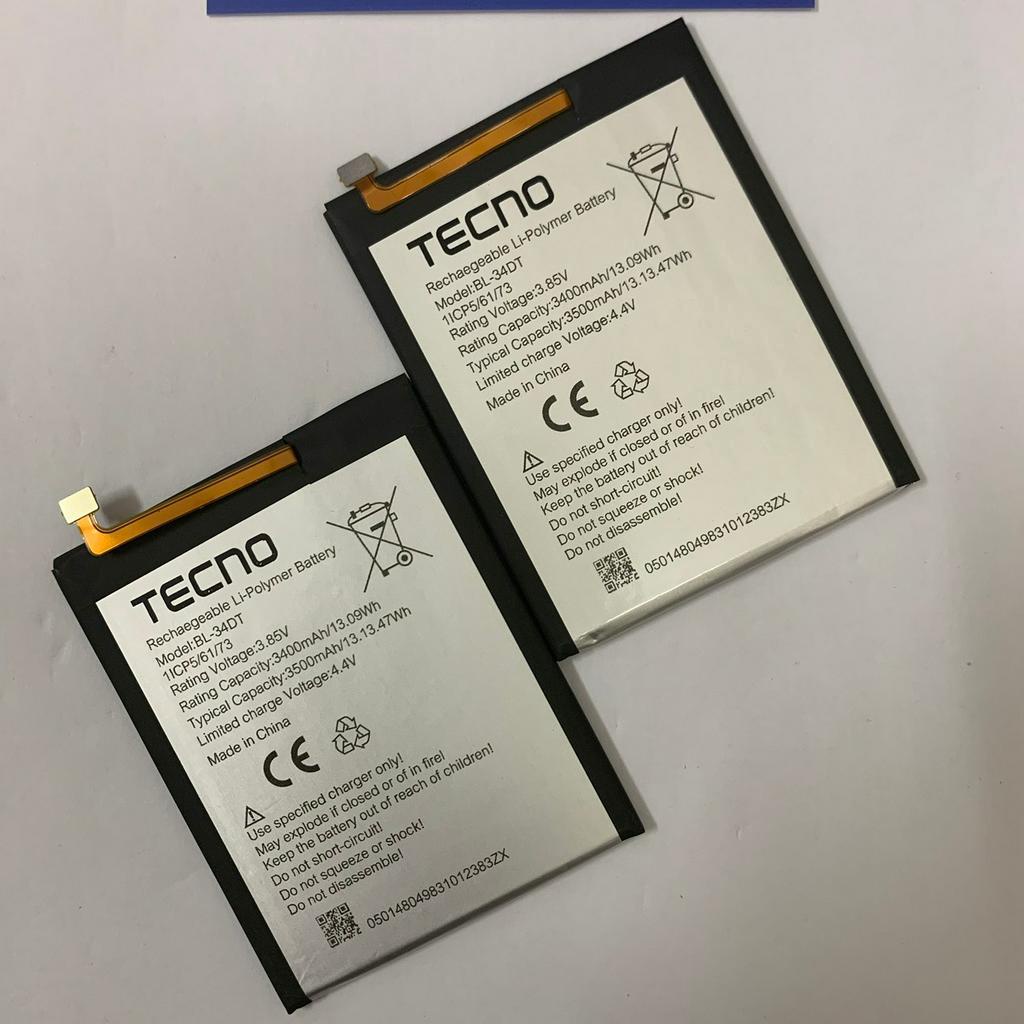 Pin Tecno Cc9 (Bl-34DT) - New