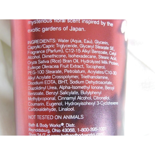 Kem dưỡng ẩm cơ thể Bath &amp; Body Works Cherry Blossom Ultra Shea Body Cream 226g (Mỹ)