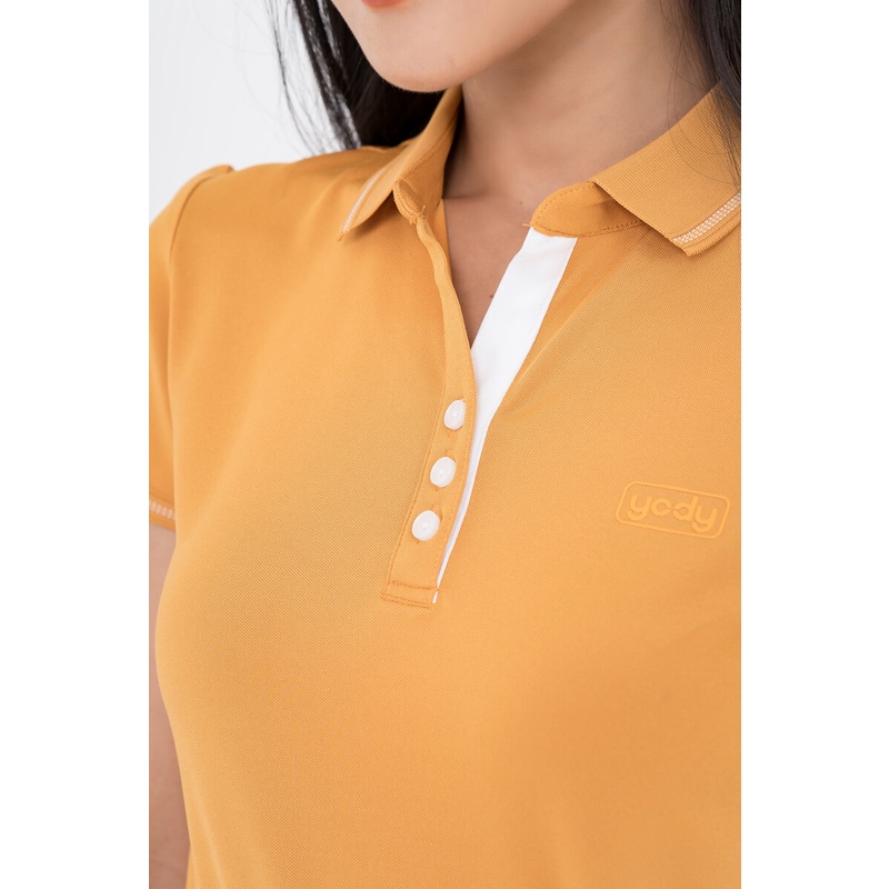 Áo Polo Nữ YODY chất liệu cotton coolmax mềm mịn thoáng mát APN3516