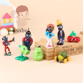 Set 8 Mô Hình Nhân Vật Game Plants Vs Zombies
