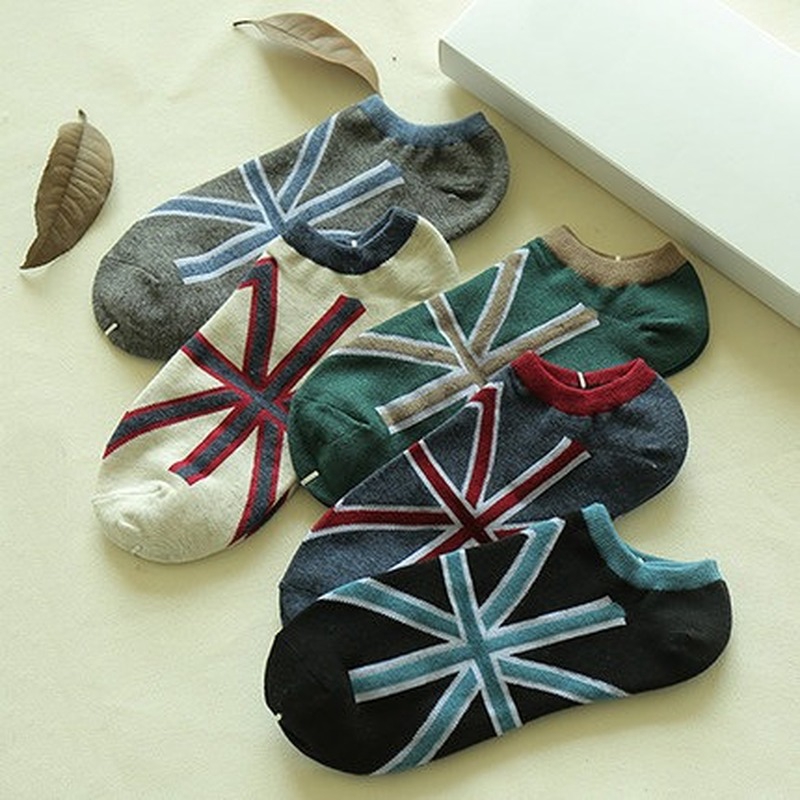 Vớ cotton cổ ngắn thời trang dành cho nam