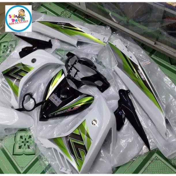 Tem rời ex 2011 trắng xanh chất liệu decal Candy