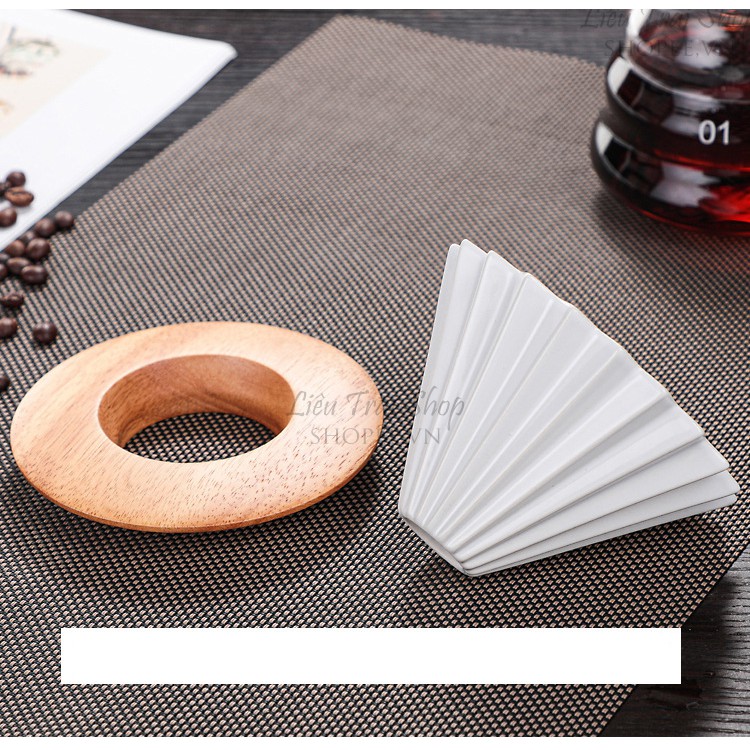 Giá cho phễu V60  và origami pha cà phê cafe giấy lọc