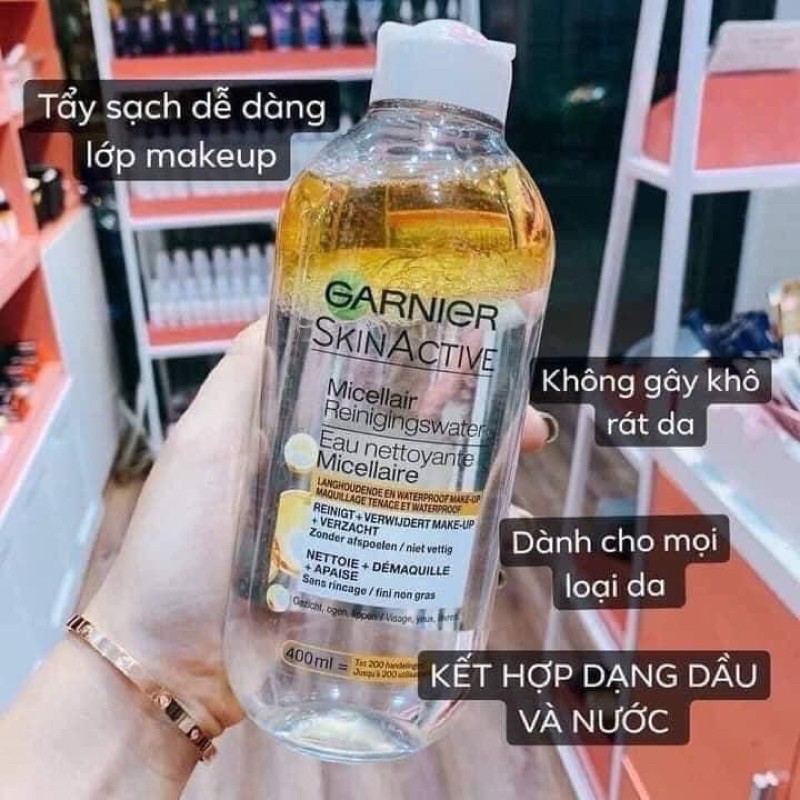 NƯỚC TẨY TRANG GARNIER VÀNG WATER IN OIL