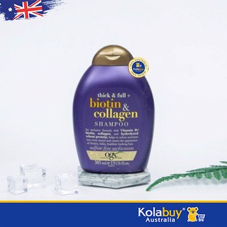 Dầu gội Chống rụng tóc của Úc OGX Biotin & Collagen Shampoo 385ml