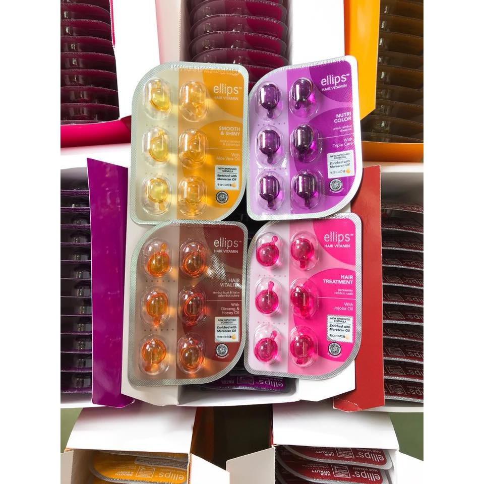 Dầu Cá Dưỡng Tóc Ellips Hair Vitamin