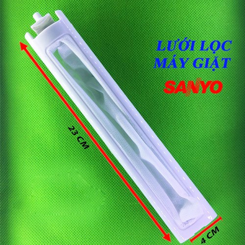 Combo 3 Lưới Lọc Máy Giặt Kích Thước 40 X 230 mm (Sanyo 1082)