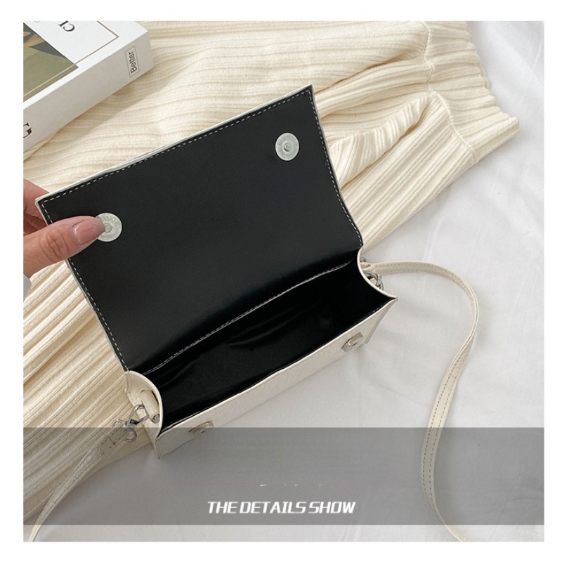 Túi xách tay đeo vai IELGY dáng vuông nhỏ thiết kế đơn giản thời trang