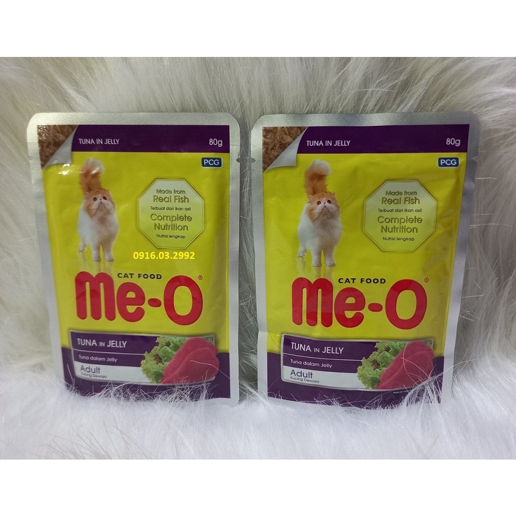 Pate cho mèo Meo 80gr, Pate cho mèo trưởng thành