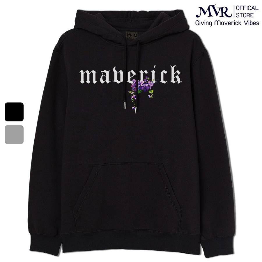 Áo khoác ấm hoodie nam nữ Maverick Hoa Thạch Thảo xanh đen xám localbrand MVR vải cotton nỉ da cá dầy MVRTH19122005