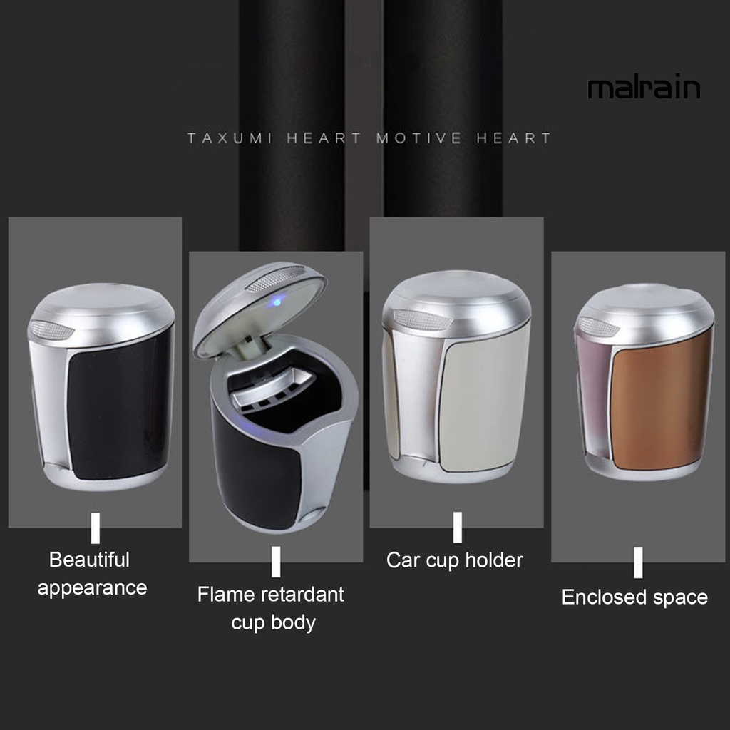 Gạt Tàn Thuốc Lá Có Đèn Led Sáng Tạo Cho Xe Hơi Mercedes-Benz