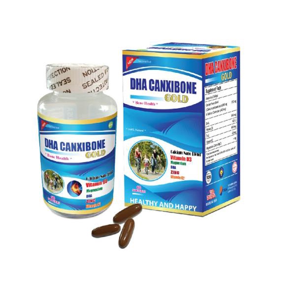 DHA Canxibone Gold-Giúp Phòng Ngừa Loãng Xương Hiệu Quả