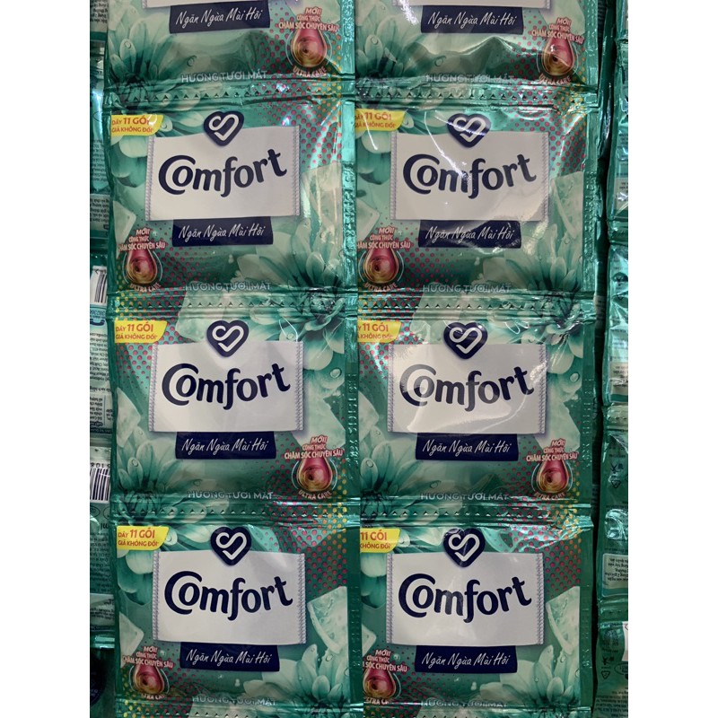 10 Túi Nước Xả Vải Ngăn Mùi Hôi 20ml/1goi