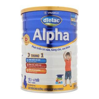 Sữa bột Dielac Alpha 4 900g(Date 12/2022)