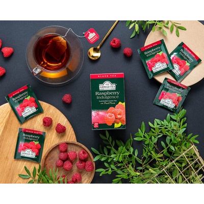 TRÀ AHMAD ANH QUỐC - MÂM XÔI  - Raspberry Indulgence - Tốt cho phái mạnh