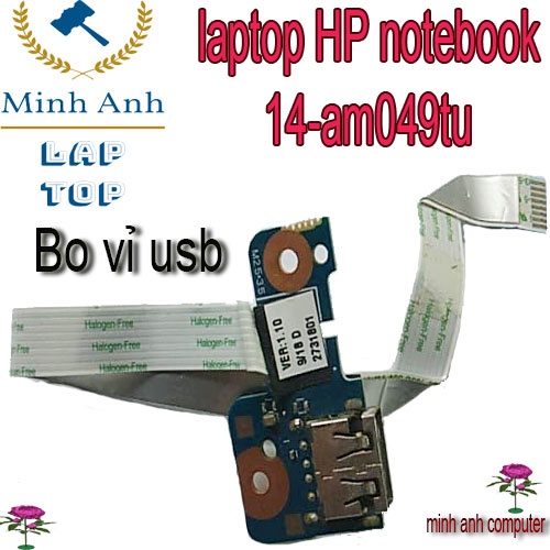 bo mạch usb laptop HP notebook 14-am049tu