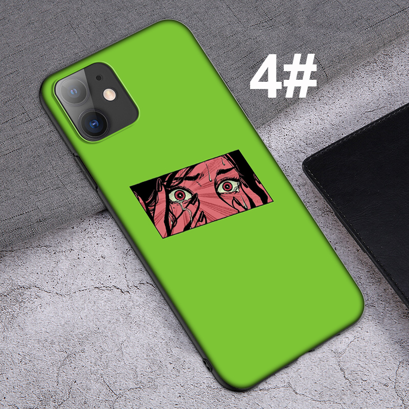 iPhone XR X Xs Max 7 8 6s 6 Plus 7+ 8+ 5 5s SE 2020 Casing Soft Case 3SF Anime Girl Eye Fashion mobile phone case