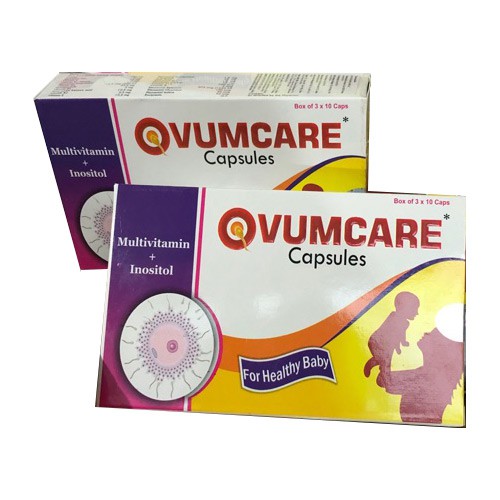 Ovumcare Forte - Hỗ trợ tăng tỷ lệ đậu thai cho phụ nữ vô sinh hiếm muộn, buồng trứng đa nang (PCOS) (30 viên)