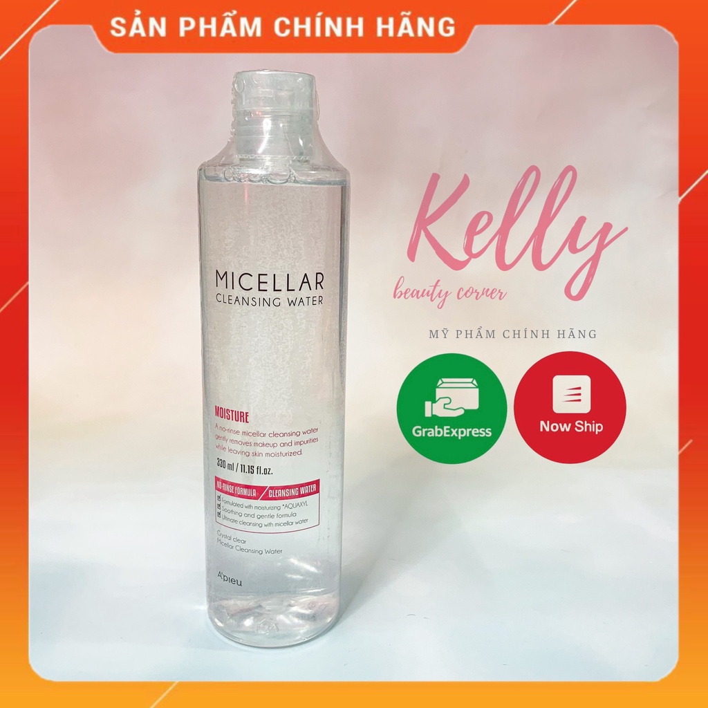 [DATE 11.2022] Nước tẩy trang A'Pieu Micellar Cleansing Water (Moisture) 330ML