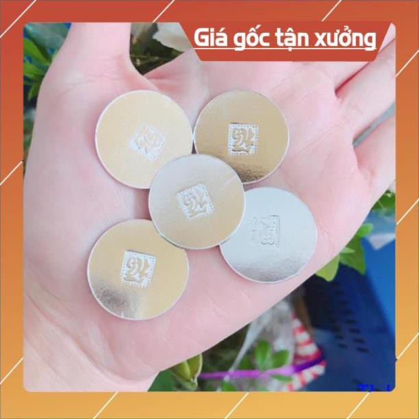 FREE SHIP [Giá Huỷ Diệt] Đồng xu bạc nguyên chất dùng để cạo gió, đánh cảm