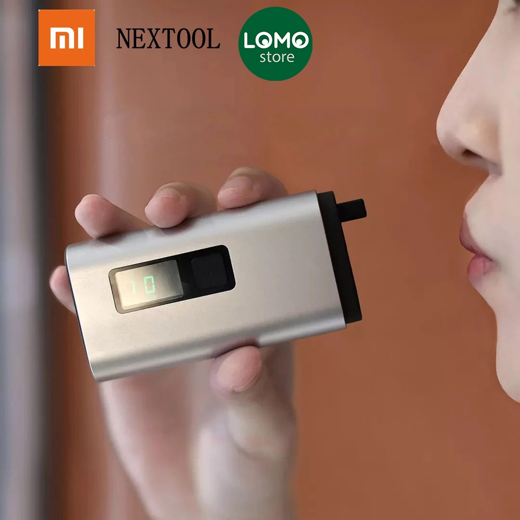 Máy đo nồng độ cồn 4 trong 1 Nextool, kiêm thiết bị thoát hiểm, pin dự phòng (hàng bán trên Xiaomi Youpin)