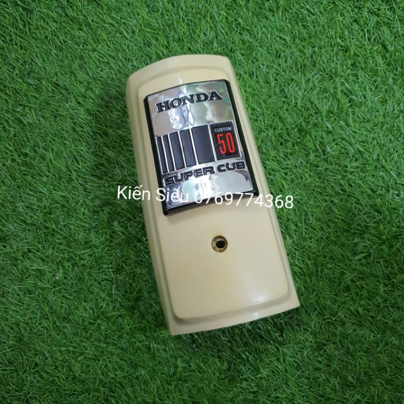 Mặt nạ xe cub 86 màu mỡ gà