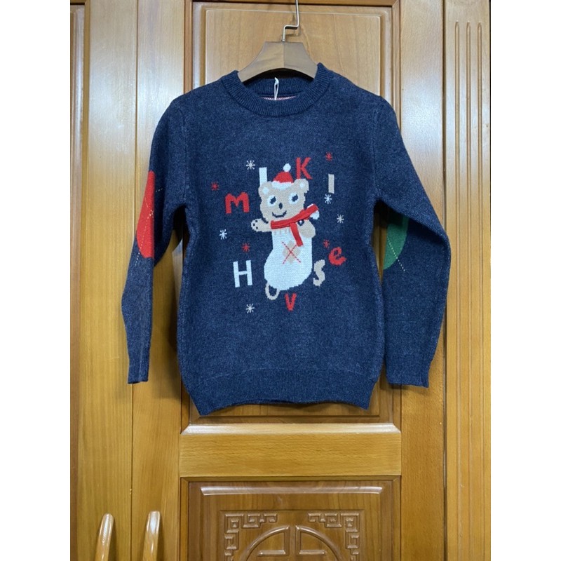Áo Len Noel Size 80-120(8-20kg), Áo Len Giáng Sinh Cho Bé 1-5 tuổi
